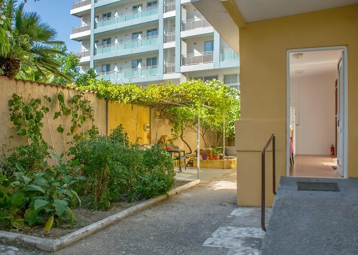 شقة Garden House Elli 2 Min Rhodes City